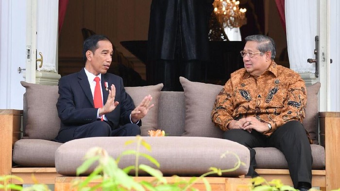 Momen SBY Sampaikan Masukan Langsung ke Presiden Jokowi