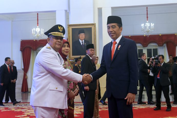 Presiden Jokowi Lantik Edy Natar Nasution Sebagai Gubernur Riau 