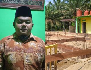 Pekerjaan Rehab Bangunan Masjid Nurul Yaqin, Harapkan Donasi Kaum Muslimin dan Muslimat 