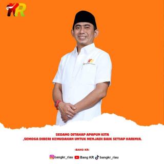 Kharisman Risanda Pengusaha Muda Minta Restu Dukungan Maju DPD RI Dapil Riau
