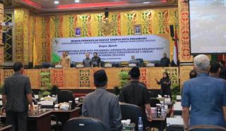 DPRD Pekanbaru Menggelar Rapat Paripurna Pelaksanaan Reses 