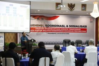KPK Ajak Perwakilan Kemenkeu di Riau Cegah Korupsi